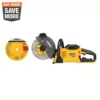 DEWALT FLEXVOLT 60-Volt MAX Cordless Brushless 9 in. Cut-Off Construction Saw (Tool-Only)