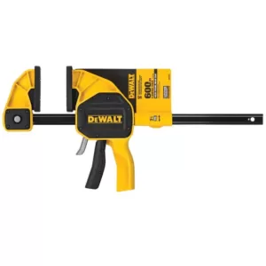 DEWALT 12 in. 600 lb. Trigger Clamp w/3.75 in. Throat Depth