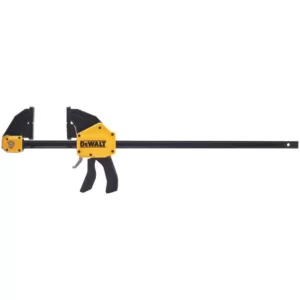 DEWALT 24 in. 600 lbs. Trigger Clamp with 3.75 in. Throat Depth