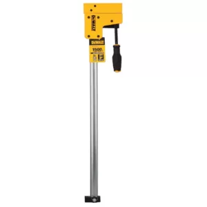 DEWALT 24 in. 1500 lb. Parallel Bar Clamp w/3.75 in. Throat Depth