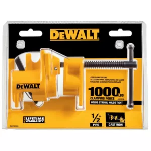 DEWALT 1/2 in. 1000 lb. Pipe Clamp Fixture