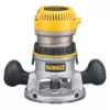 DEWALT 12 Amp Corded 2-1/4 Horsepower Electronic Variable Speed Fixed Base Router with Soft Start