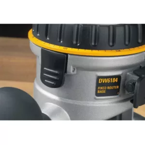 DEWALT 12 Amp Corded 2-1/4 Horsepower Fixed and Plunge Base Router Kit