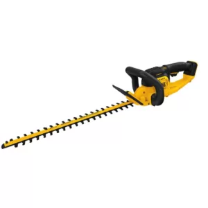 DEWALT 22 in. 20V MAX Lithium-Ion Cordless Hedge Trimmer (Tool Only) with Bonus 20V MAX Lithium-Ion Starter Kit Included