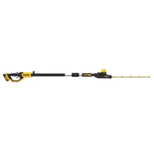 DEWALT 20V MAX Lithium-Ion Cordless Pole Hedge Trimmer Kit with (1) Battery 4.0Ah, Charger, Sheath and Shoulder Strap Included