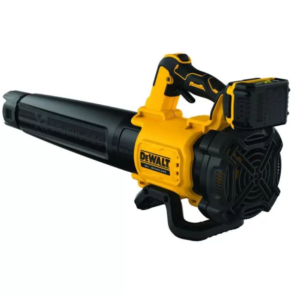 DEWALT 125 MPH 450 CFM 20V MAX Cordless Brushless Blower w/(1) 5.0Ah Battery & Charger w/ Bonus 12in 20V Chainsaw (Tool Only)