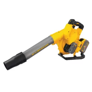 DEWALT 129 MPH 423 CFM 60V MAX Lithium-Ion Cordless FLEXVOLT Handheld Leaf Blower with (1) 3.0Ah Battery and Charger Included