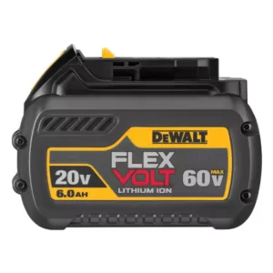 DEWALT 129 MPH 423 CFM 60V MAX Lithium Ion Cordless FLEXVOLT Handheld Leaf Blower with (2) 3.0Ah Batteries and Charger Included