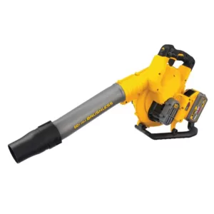 DEWALT 129 MPH 423 CFM 60V MAX Lithium Ion Cordless FLEXVOLT Handheld Leaf Blower with (2) 3.0Ah Batteries and Charger Included