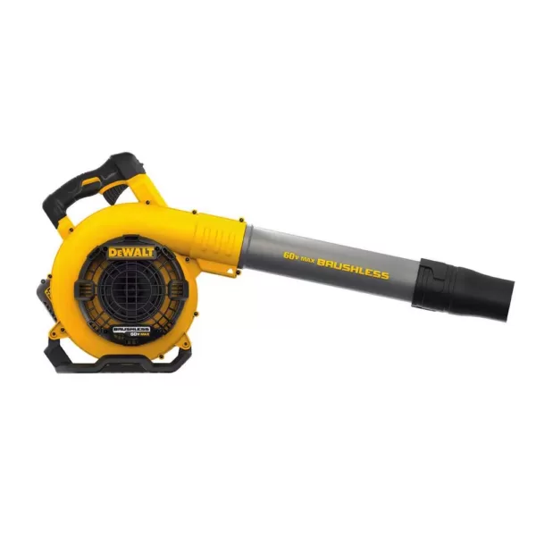 DEWALT 129 MPH 423 CFM 60V MAX Lithium Ion Cordless FLEXVOLT Handheld Leaf Blower with (2) 3.0Ah Batteries and Charger Included