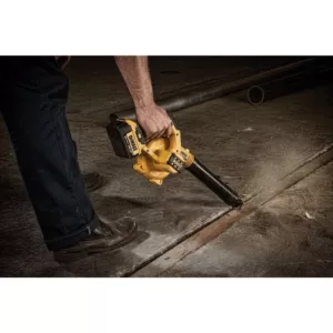 DEWALT 20-Volt MAX Cordless Compact Jobsite Blower 135 MPH 100 CFM (Tool-Only)