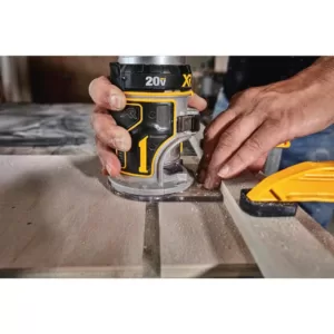 DEWALT 20-Volt MAX XR Cordless Brushless Compact Router (Tool-Only)