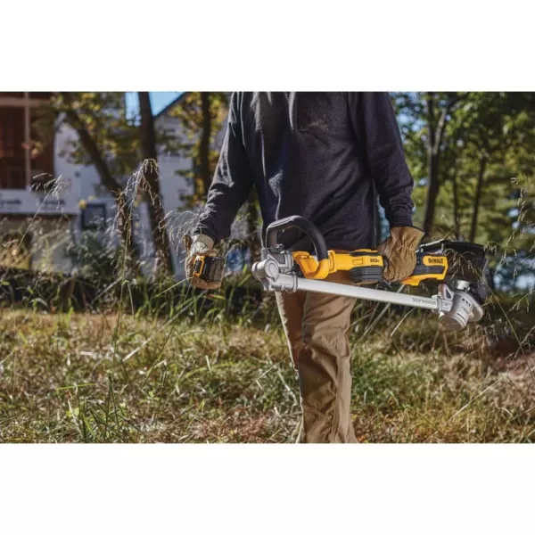 DEWALT 14 in. 20V MAX Cordless Brushless String Trimmer w/ Bonus 8 in. 20V Pole Saw & 22 in. 20V Hedge Trimmer (Tools Only)