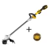 DEWALT 20V MAX Lithium-Ion Brushless Cordless String Trimmer Kit with Bonus 0.080 in. x 225 ft. Replacement Line Included