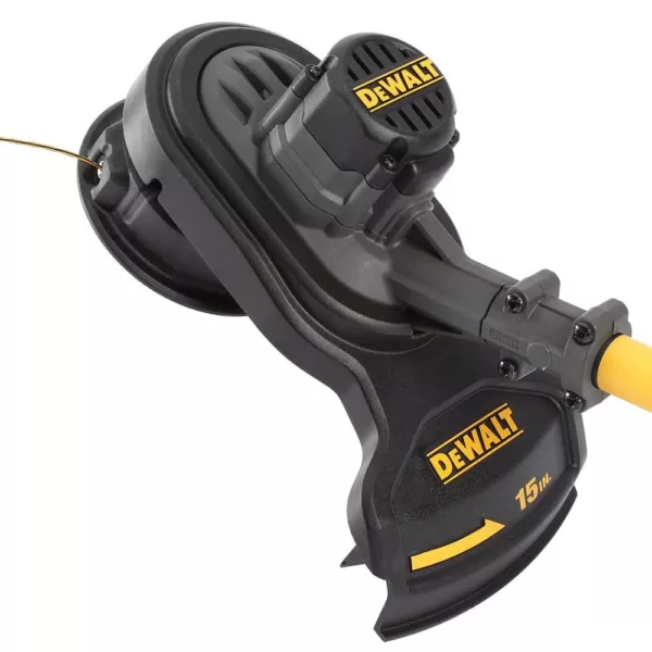 DEWALT 15 in. 60V MAX Cordless FLEXVOLT Brushless String Grass Trimmer (Tool Only) with Bonus FLEXVOLT (1) 3.0Ah Battery