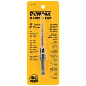 DEWALT #10 Countersink 3/16 in. Drill Bit