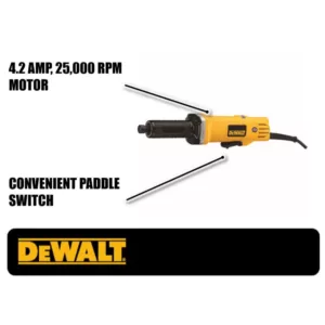 DEWALT 120-Volt 1-1/2 in. Corded Die Grinder without Lock-On