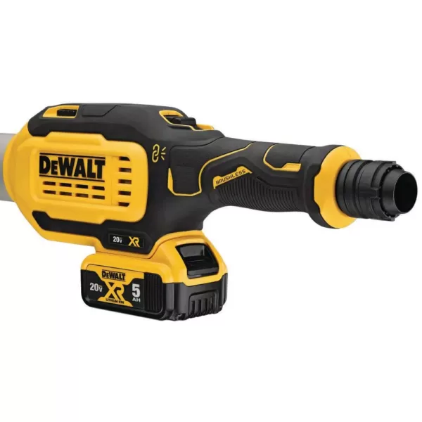 DEWALT 20-Volt MAX Cordless 9 in. Drywall Sander with (2) 20-Volt 5.0Ah Batteries & Charger