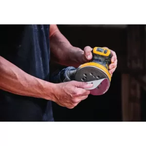 DEWALT 20-Volt MAX XR Cordless Brushless 1/4 Sheet Sander with 5 in. Random Orbital Sander, (1) 20-Volt Battery 3.0Ah & Charger