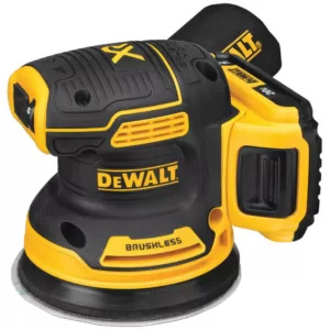 DEWALT 20-Volt MAX XR Cordless Brushless 5 in. Random Orbital Sander with (1) 20-Volt Battery 2.0Ah & Jigsaw