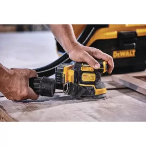 DEWALT 20-Volt MAX XR Cordless Brushless 5 in. Random Orbital Sander with (1) 20-Volt Battery 5.0Ah & Charger