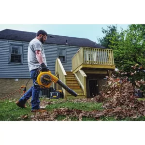 DEWALT 189 MPH 409 CFM 12 Amp Corded Electric Handheld Leaf Blower