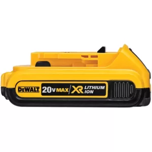 DEWALT Cordless 20-Volt Max 16-Gauge Angled Finish Nailer Kit with Bonus 20-Volt MAX XR Lithium-Ion 2.0Ah Battery 2-Pack