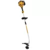 DEWALT 27 cc 2-Cycle Gas Curved Shaft String Trimmer with Attachment Capability