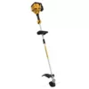 DEWALT 27cc 2-Cycle Gas Straight Shaft String Trimmer with Attachment Capability