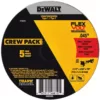 DEWALT FLEXVOLT 4-1/2 in. x 0.045 in. x 7/8 in. Cutting Wheel (5-Pack) Type 1