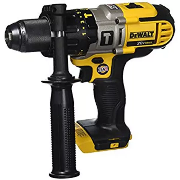 DEWALT 20-Volt MAX Cordless Premium 3-Speed 1/2 in. Hammer Drill (Tool-Only)