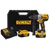 DEWALT 20-Volt MAX XR with Tool Connect Cordless Brushless 1/2 in. Hammer Drill/Driver (2) 20-Volt 5.0Ah Batteries & Charger