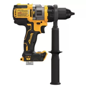 DEWALT 20-Volt MAX Brushless Cordless 1/2 in. Hammer Drill/Driver with FLEXVOLT ADVANTAGE (Tool Only)