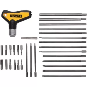 DEWALT Ratcheting T-Handle Set (31-Piece)