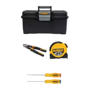 DEWALT Hand Tool Combo Kit with Tool Box (5-Piece)