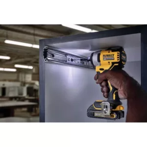 DEWALT ATOMIC 20-Volt MAX Cordless Brushless Compact 1/4 in. Impact Driver, (1) 20-Volt 1.3Ah Battery, Charger & Bag