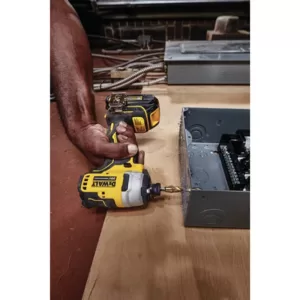 DEWALT ATOMIC 20-Volt MAX Cordless Brushless Compact 1/4 in. Impact Driver, (1) 20-Volt 1.3Ah & (1) 20-Volt 4.0Ah Batteries