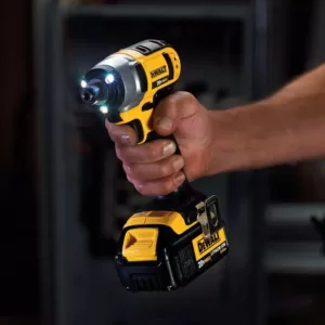 DEWALT 20-Volt MAX Cordless 1/4 in. Impact Driver, (1) 20-Volt 1.3Ah Battery, Charger & Bag