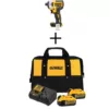 DEWALT 20-Volt MAX XR Cordless Brushless 3-Speed 1/4 in. Impact Driver with (2) 20-Volt 5.0Ah Battery & Charger