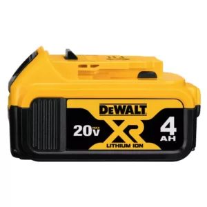 DEWALT 20-Volt MAX XR Cordless Brushless 3-Speed 1/4 in. Impact Driver with (2) 20-Volt 4.0Ah Batteries & Charger