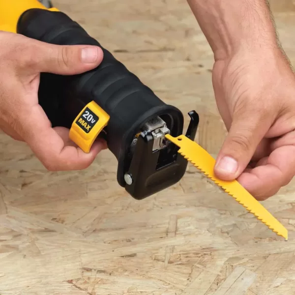 DEWALT 20-Volt MAX XR Cordless Brushless 1/4 in. Cordless Impact Driver w/ Bonus 20-Volt Reciprocating Saw (Tool-Only)