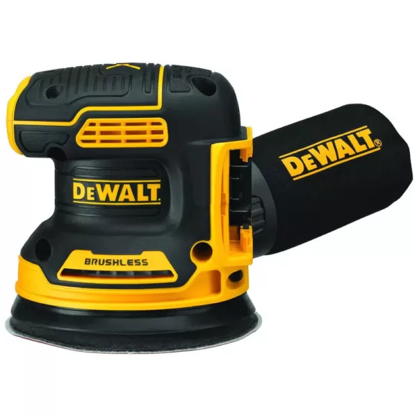 DEWALT 20-Volt MAX XR Cordless Brushless 3-Speed 1/4 in. Impact Driver, (1) 20-Volt 5.0Ah Battery & 5 in. Random Orbital Sander