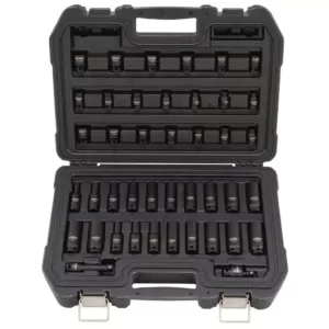 DEWALT 3/8 in. Drive Impact Socket Set (42-Piece)