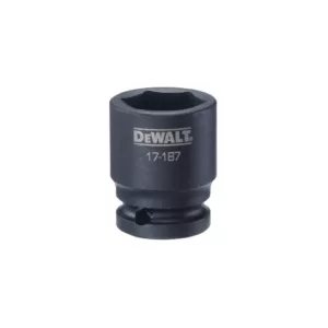 DEWALT 1/2 in. Drive 23 mm 6-Point Impact Socket