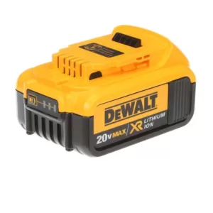 DEWALT 20-Volt MAX Cordless 1/2 in. Impact Wrench Kit with Hog Ring, (2) 20-Volt 4.0Ah Batteries & Charger