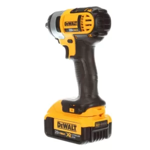 DEWALT 20-Volt MAX Cordless 1/2 in. Impact Wrench Kit with Hog Ring, (2) 20-Volt 4.0Ah Batteries & Charger