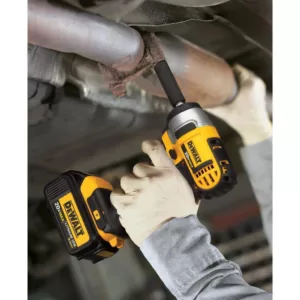 DEWALT 20-Volt MAX Cordless 3/8 in. Impact Wrench Kit with Hog Ring (Tool-Only)