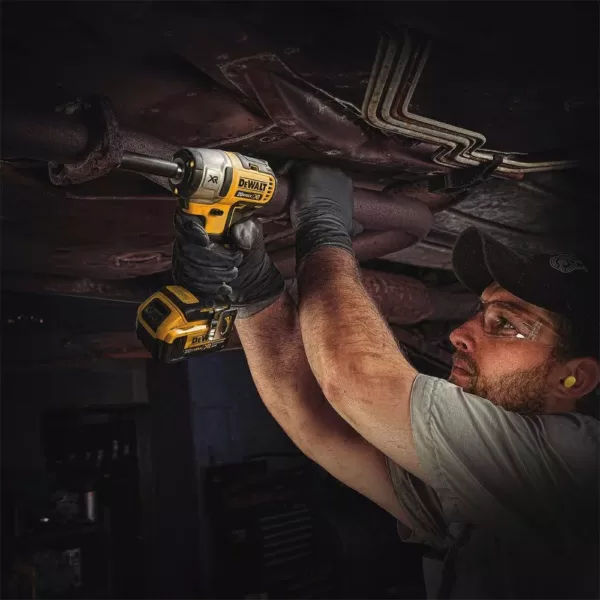 DEWALT 20-Volt MAX XR Cordless Brushless 3/8 in. Compact Impact Wrench (Tool-Only)