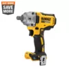 DEWALT 20-Volt MAX XR Cordless Brushless 1/2 in. Mid-Range Impact Wrench with Detent Pin Anvil & Tool Connect (Tool-Only)