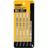 DEWALT T-Shank Jig Saw Blade Set (5-Piece)